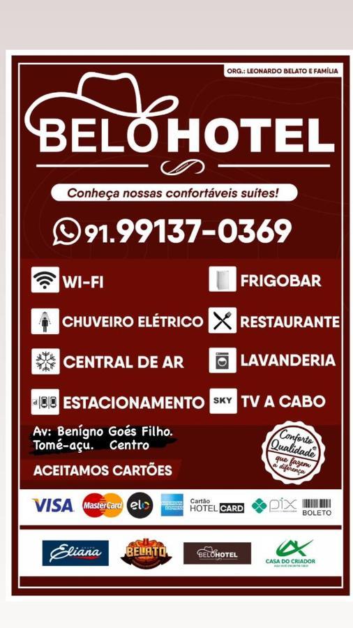 Belo Hotel Tome-Acu Exterior foto
